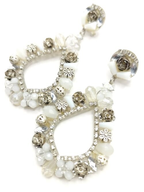 Pendientes Elsa Nácar Blanco