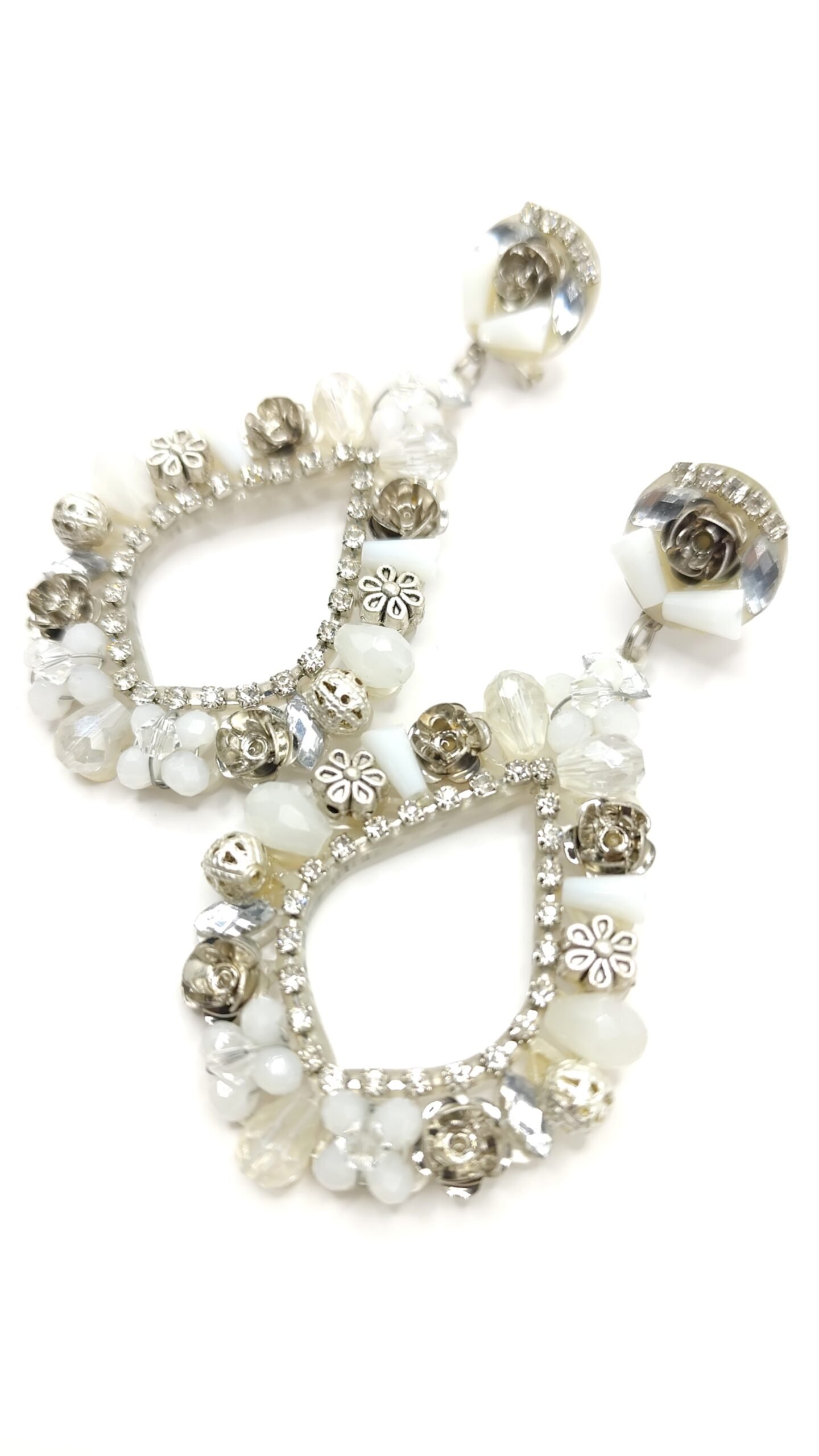 Pendientes Elsa Nácar Blanco