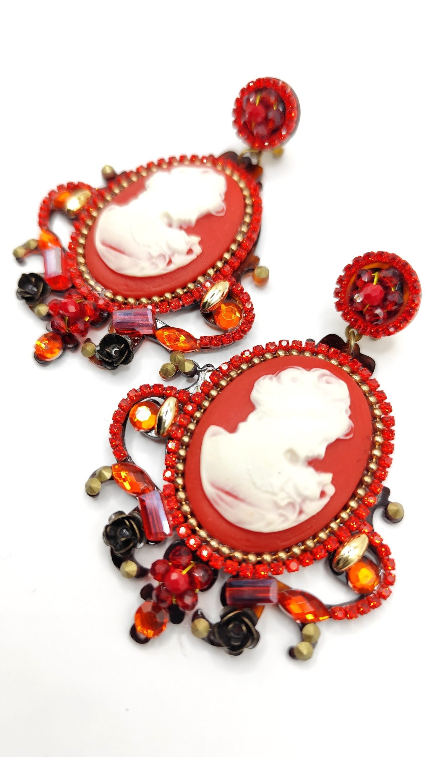 Pendientes Paula Espejo Camafeo