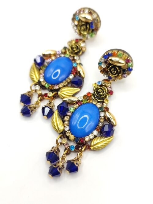 Pendientes de fiesta Sofía Azul