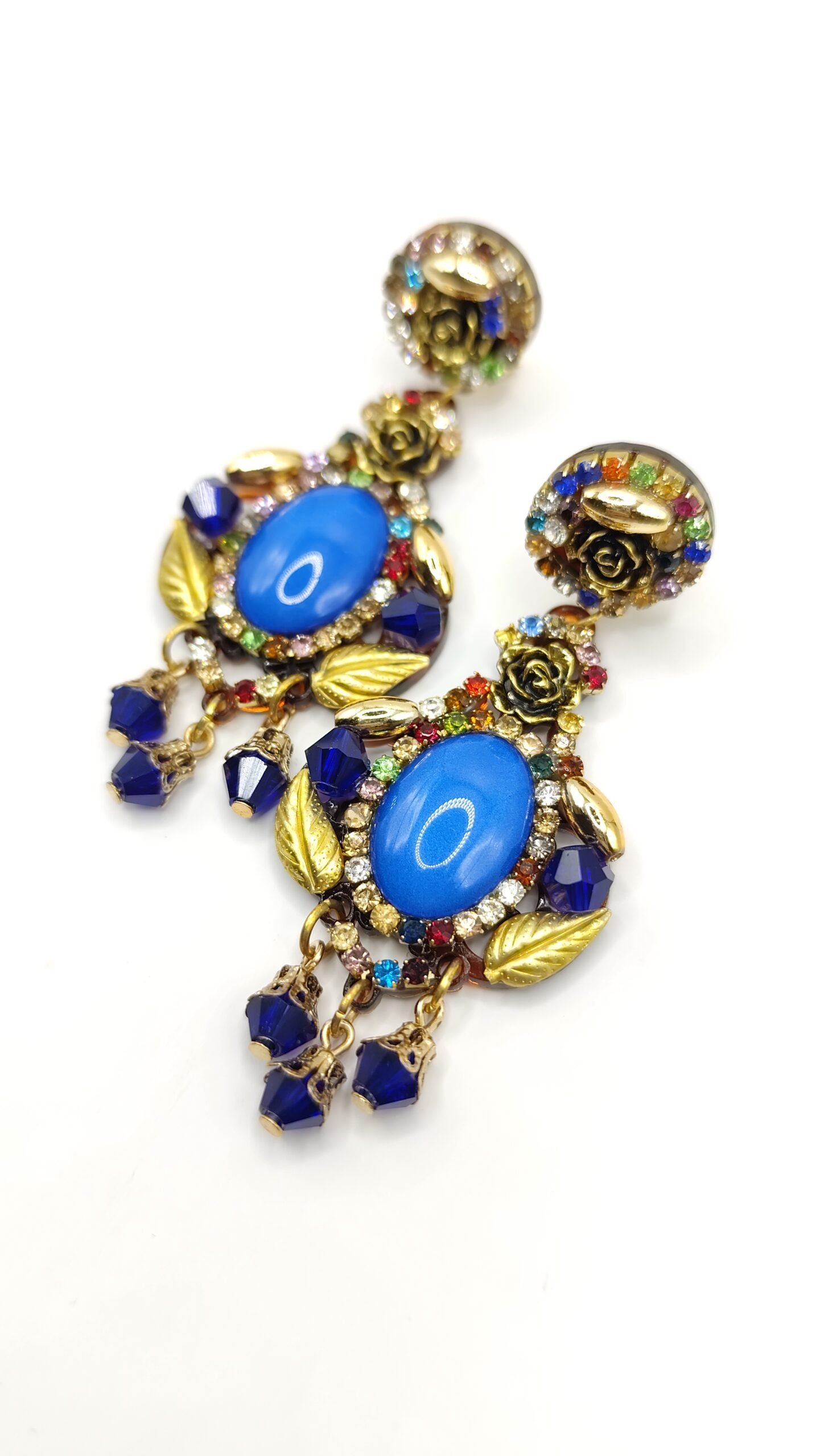 Pendientes de fiesta Sofía Azul