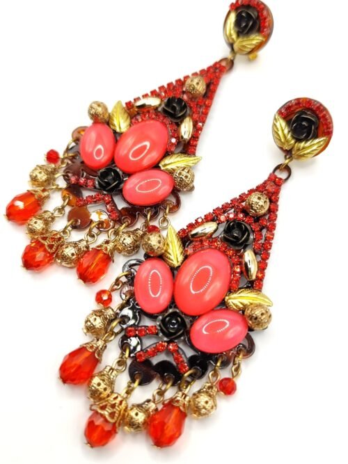 Pendientes Maribel en Forma de V