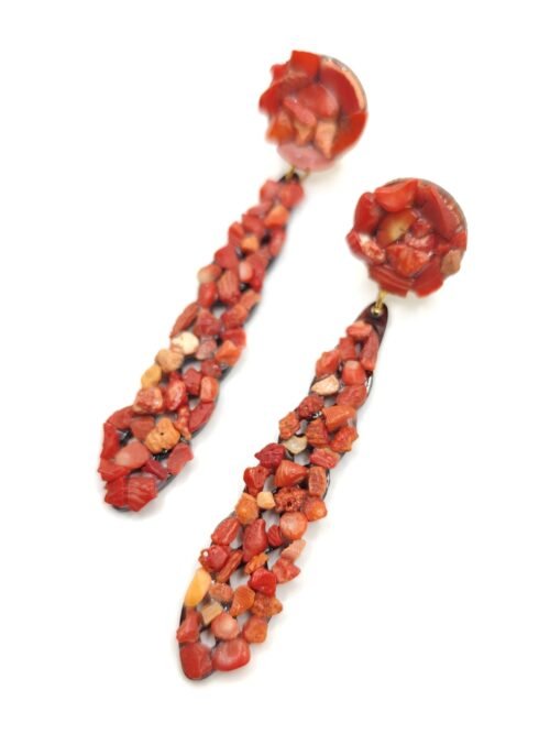 Pendientes flamenca Azucena