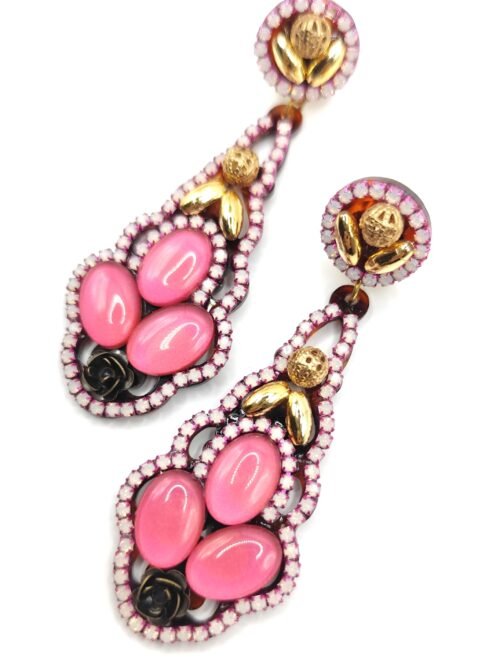 Pendientes de Fiesta Leila Rosa