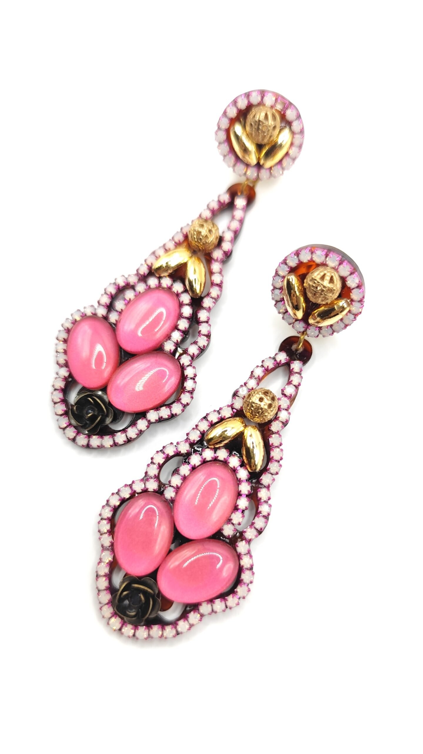 Pendientes de Fiesta Leila Rosa