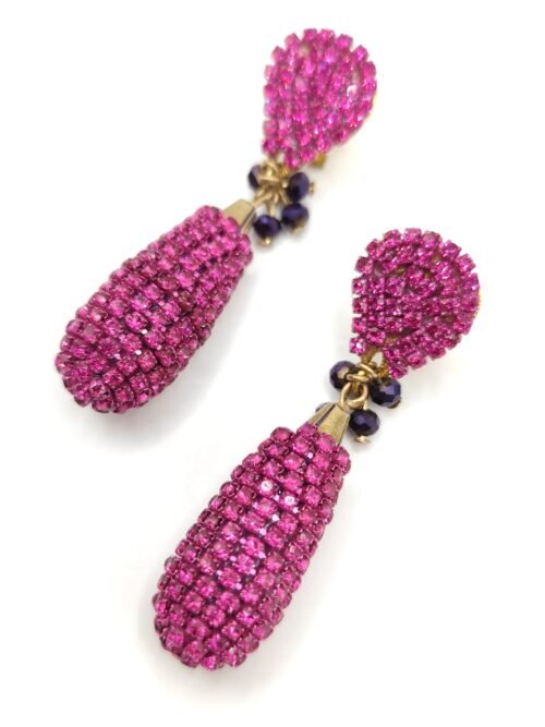 Pendientes de Fiesta Lina Buganvilla