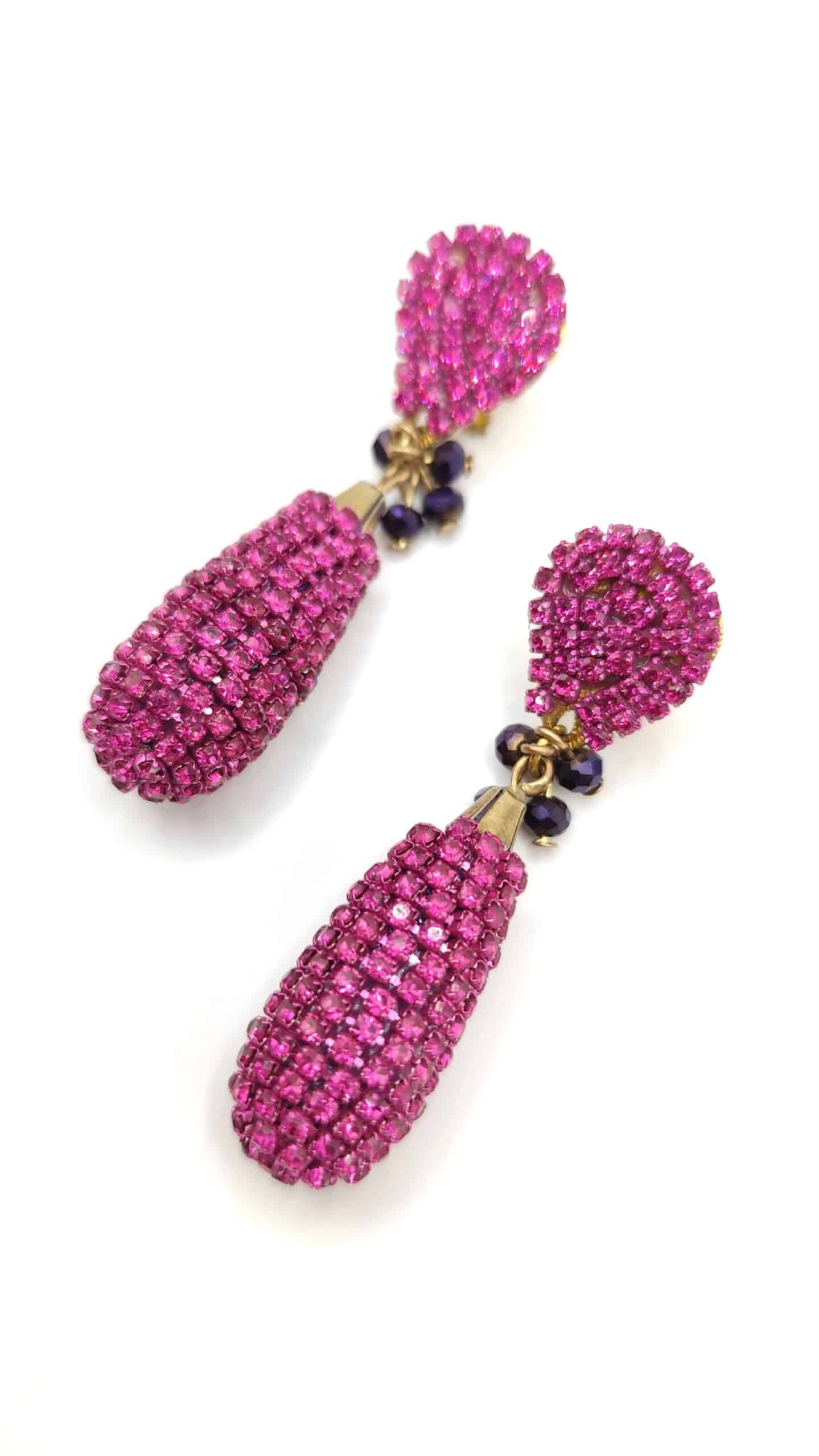 Pendientes de Fiesta Lina Buganvilla