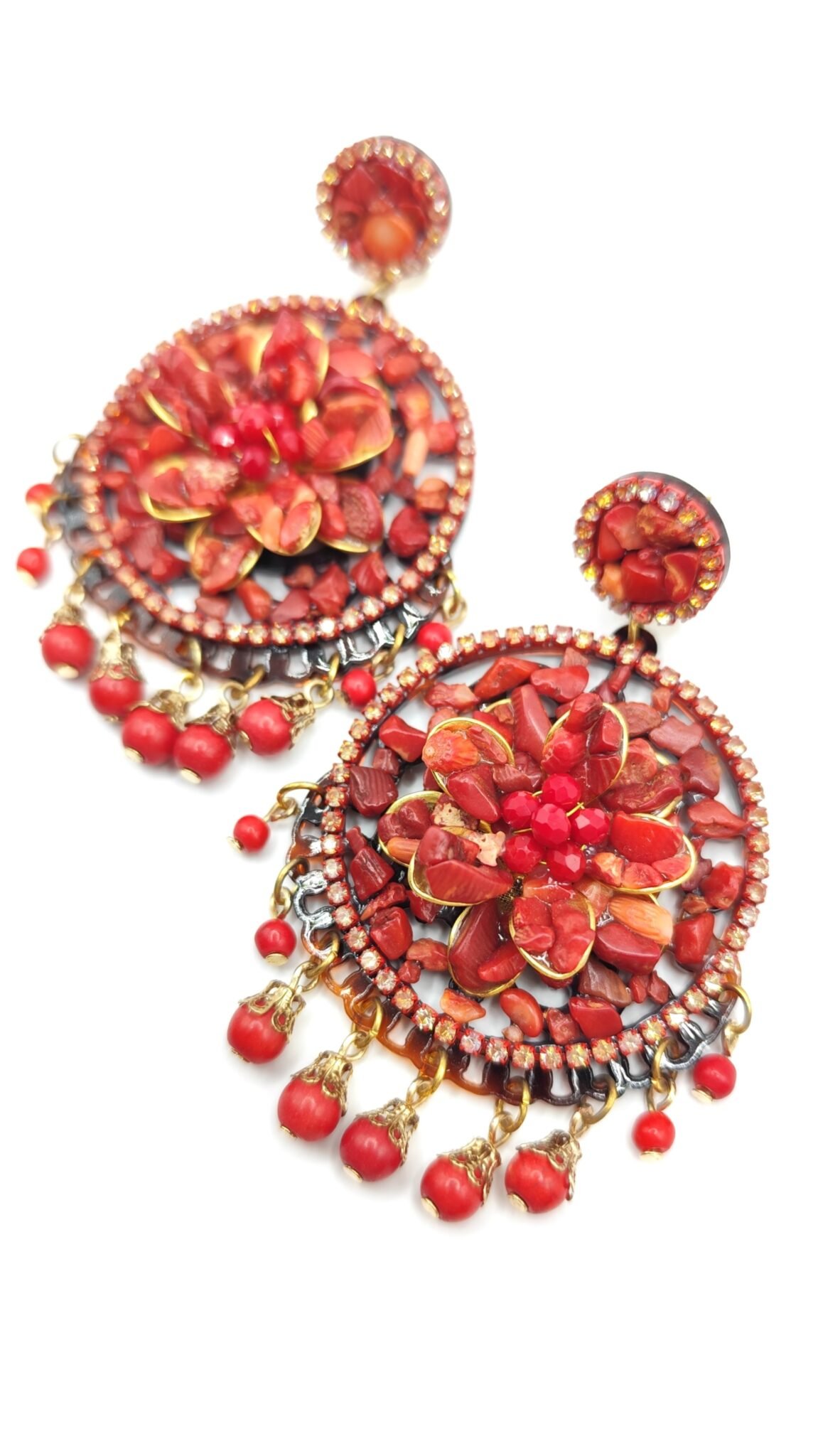 Pendientes Coral